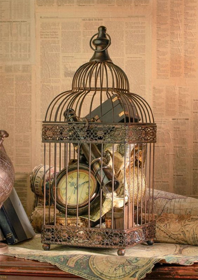 Get Wallpaper Ideas Para Conseguir Una Decoracion Vintage Con Jaulas Pajareras Desktop Wallpaper