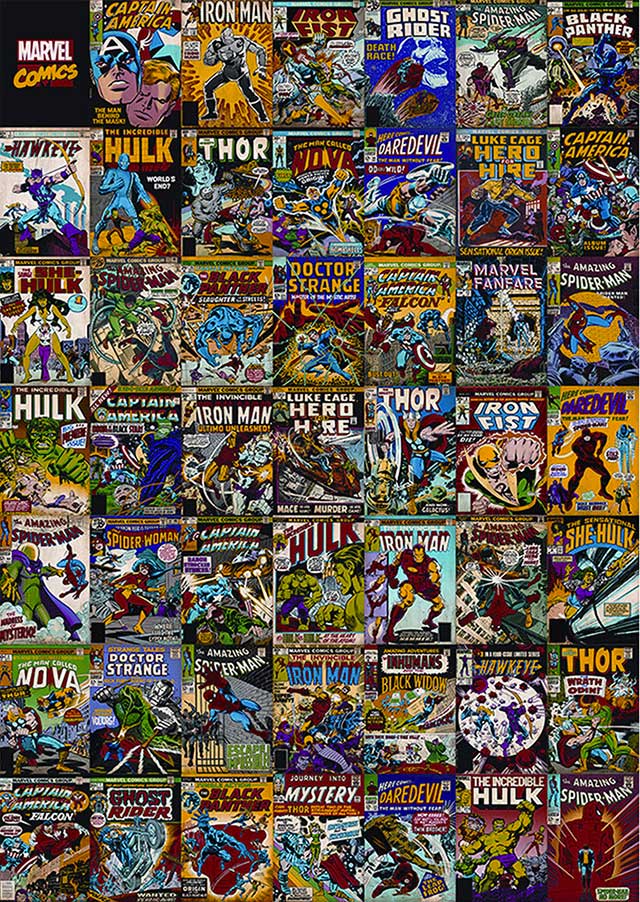 Canvas Collage Comics 85 x 120 cm | Homy