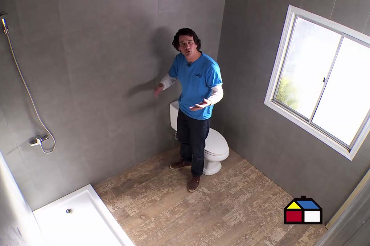 �C�mo instalar porcelanato en un ba�o?