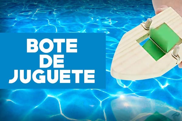 �C�mo hacer un bote de juguete?