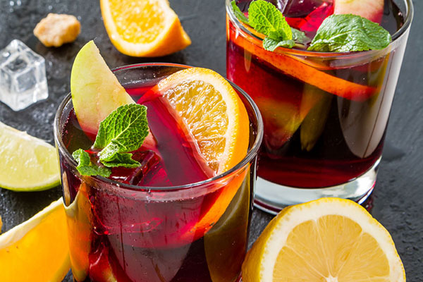 Sangr�a sin alcohol