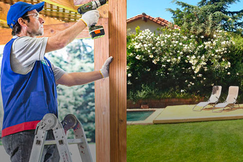 Servicio Construcci�n de P�rgolas, Quinchos y Cobertizos