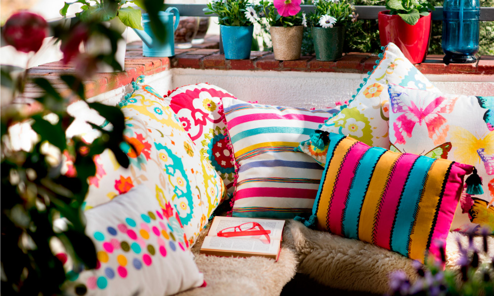 Sof� en L para terrazas