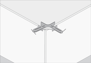 Uso de prensas de esquina para mejorar la uni�n de los costados del mueble para el lavamanos