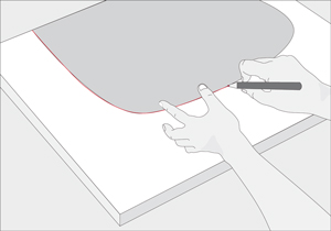 Traspaso de plantilla a maderas y mueble para mejor terminaci�n