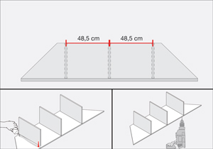 Pasos para construcci�n de bowindown en la sala de estar