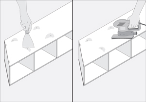 Pasos para construcci�n de bowindown en la sala de estar