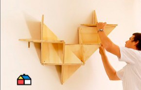 �C�mo construir muebles con tri�ngulos ensamblados?