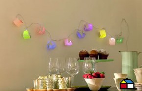 �C�mo hacer guirnaldas de luz con origami?