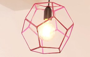 �C�mo hacer una l�mpara geom�trica?