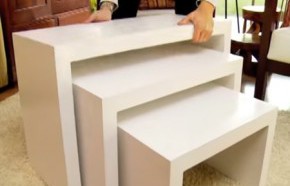 �C�mo construir mesas de centro apilables?