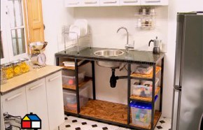 �C�mo construir un mueble para lavaplatos?