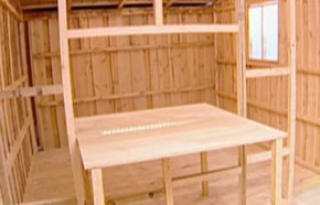 �C�mo construir un tabique con mesa plegable?