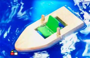 �Co?mo hacer un bote de juguete?