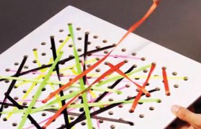 �C�mo hacer un cuadro interactivo con cintas de colores?