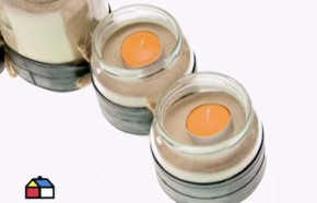 �C�mo hacer un organizador o candelabro con frascos?