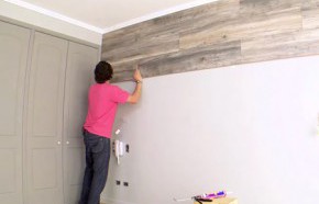 �C�mo remodelar un muro con revestimiento laminado?