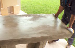 �C�mo revestir un mueble de madera en hormig�n?