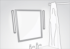 C�mo iluminar un ba�o peque�o