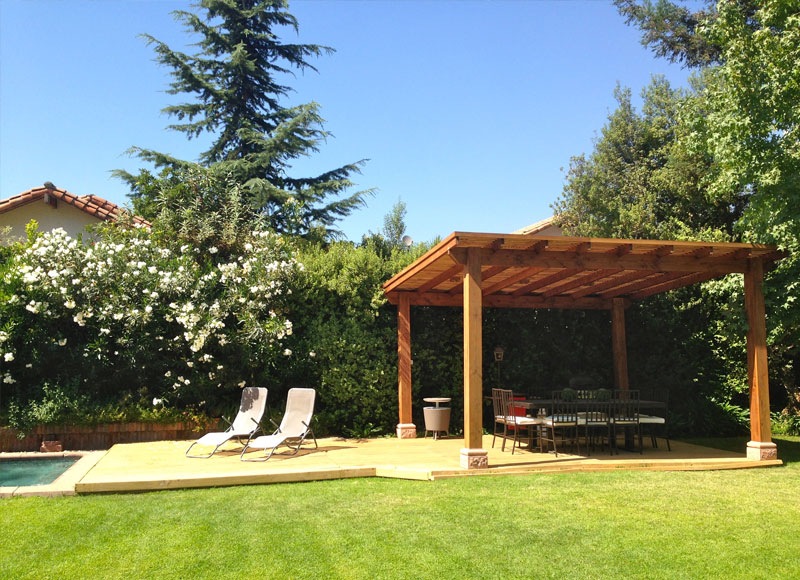 Servicio  Construcci�n de P�rgolas, Quinchos y Cobertizos