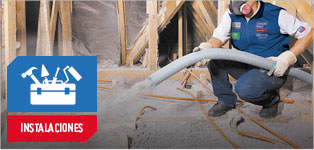 Servicio Instalación de Aislante Térmico de Celulosa