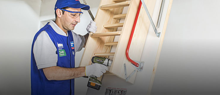 Servicio Instalaci�n de Escala de Entretecho