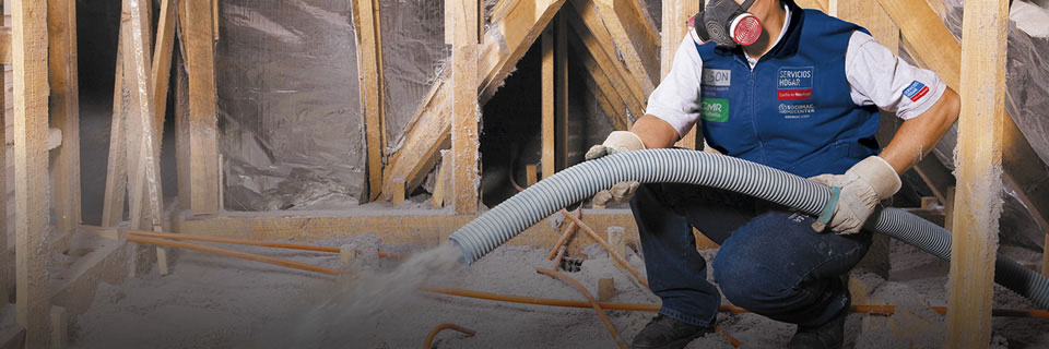 Servicio Instalaci�n de Aislante T�rmico de Celulosa