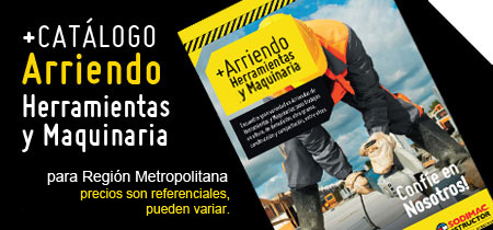 Arriendo de Herramientas y Maquinaria - Regi�n Metropolitana